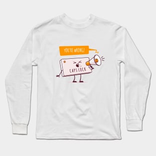 Internet Conflict Long Sleeve T-Shirt